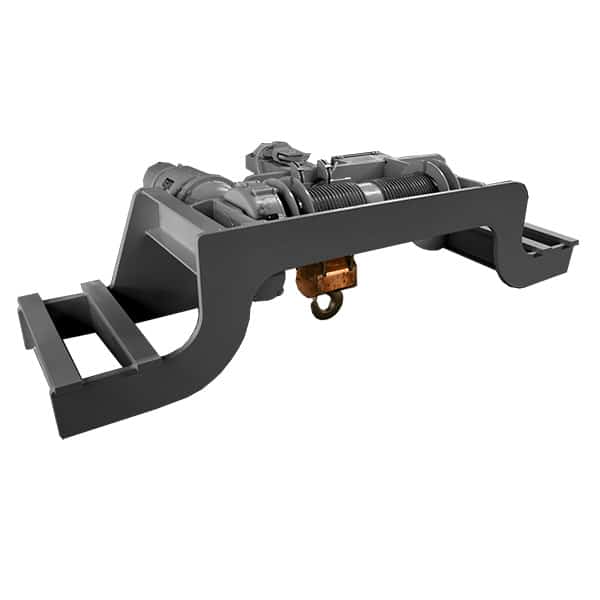 Underhung Double Girder (Dual Rail) Single Hook Hoists